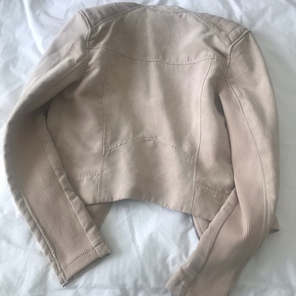 H&M suede jacket size xs - Picture 2 of 4